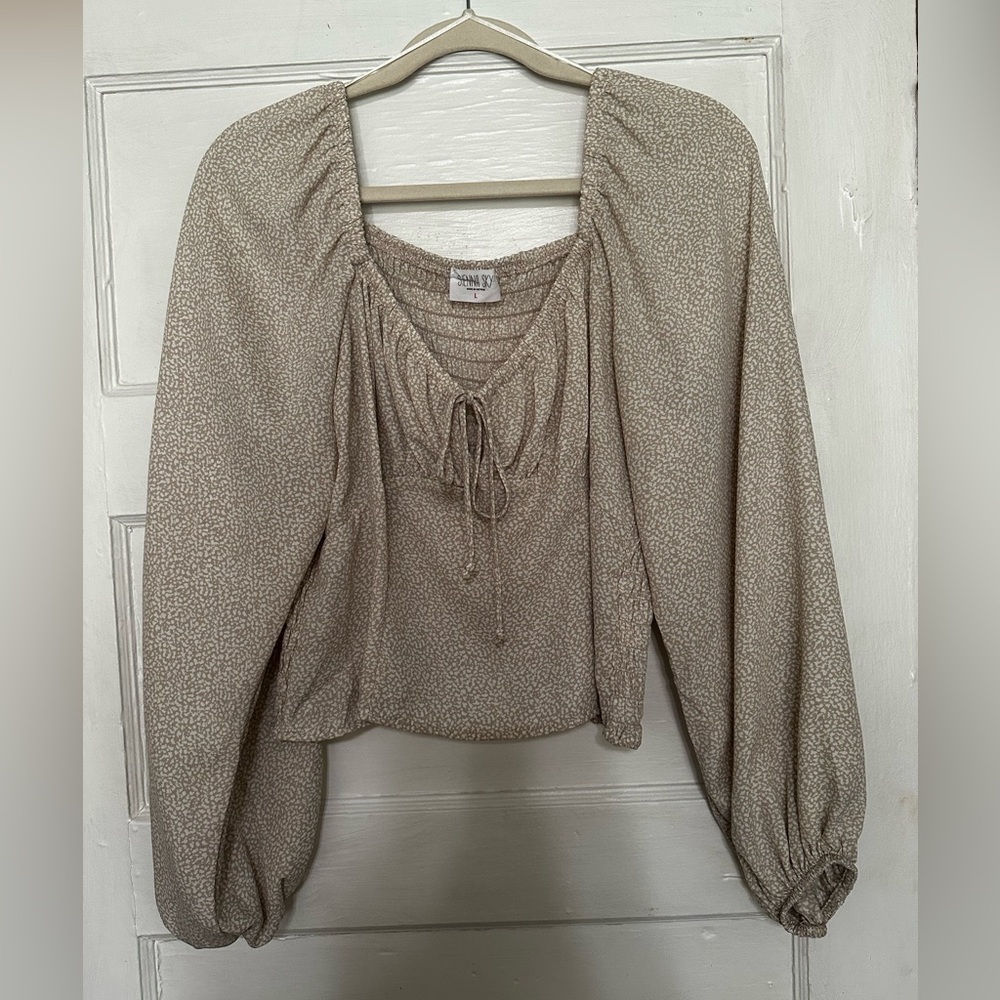 Patterned Blouse